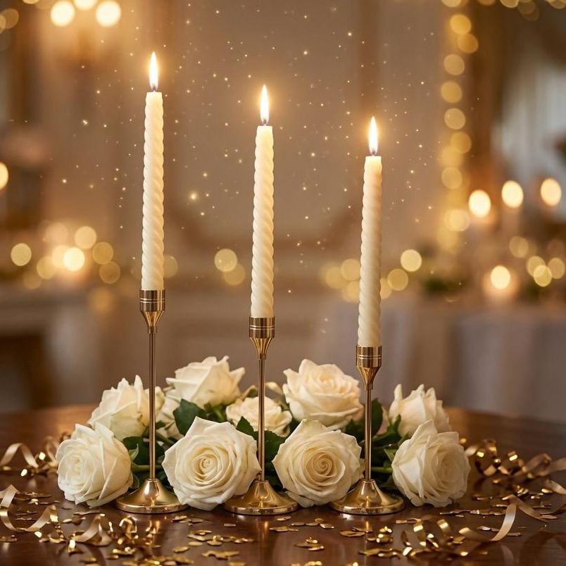 Metal Candle Stand