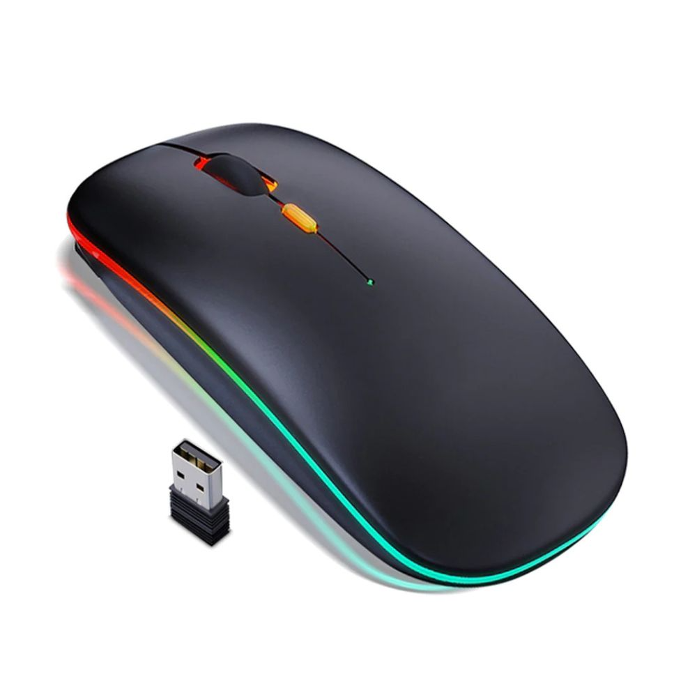 HP Original Wireless RGB Rechargeable Bluetooth Slim Mouse
