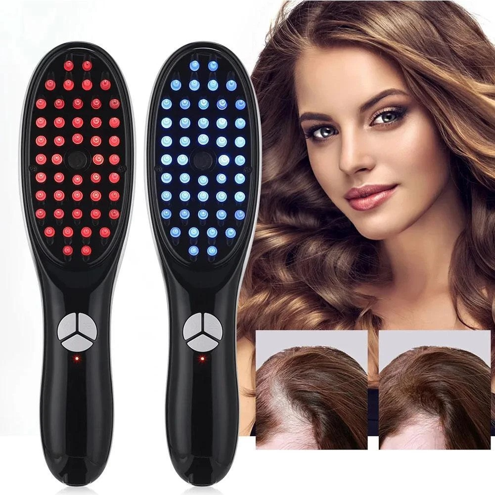 Electric 3D Scalp Massage Comb with Steam Spray