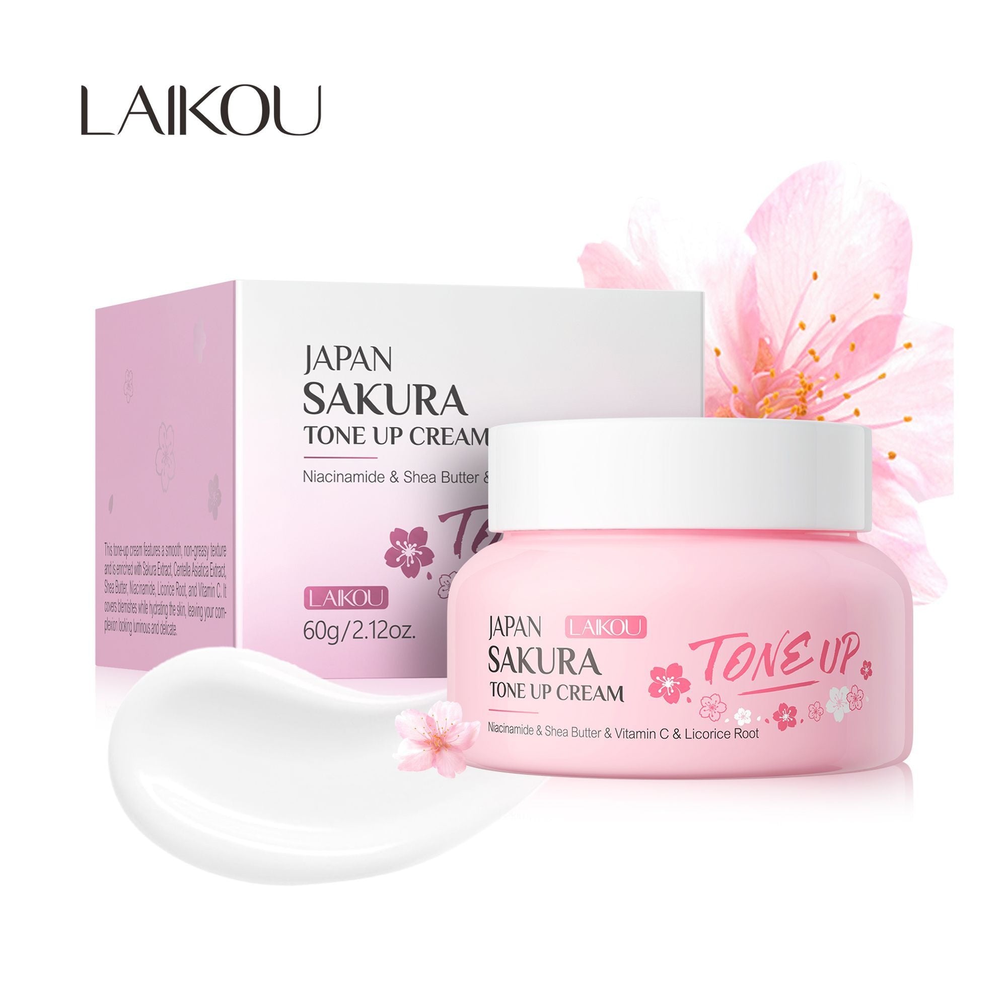 Laikou Japan Sakura Tone Up Cream